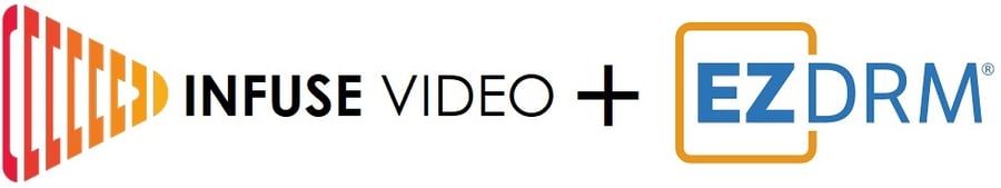 Infuse Video - EZDRM partnership PR image