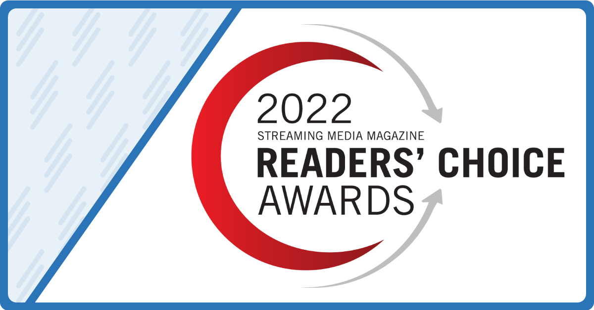 Streaming Media Readers Choice 2022