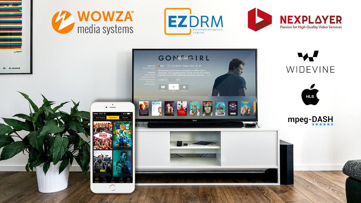 Wowza NexPlayer EZDRM
